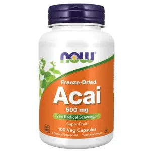 Freeze Dried Acai 500 MG NOW
